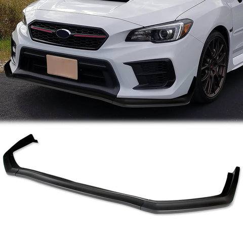 Black 3 Piece Front Lip - Fits 15-21 Subaru STI