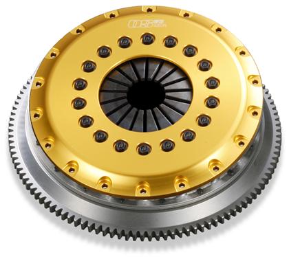 OS Giken R Series Triple Plate w/Floating Center Hub Clutch - Fits 2004-2011 Subaru STI GDB/GRB 6spd