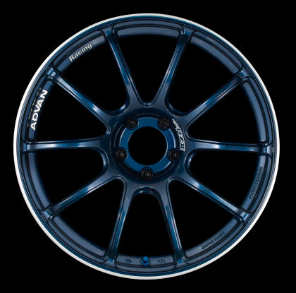 Advan RZII 18x10.0 +35 5-114.3 Racing Indigo Blue Wheel