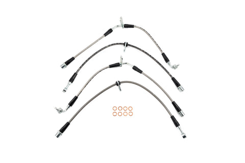 AMS Stainless Steel Brake Lines - Fits 2022-2024 Subaru WRX