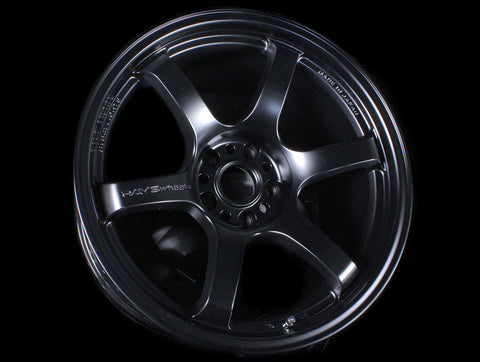 Rays Gramlight 57DR 17x9.0 +12 5x114.3 Semi-Gloss Black