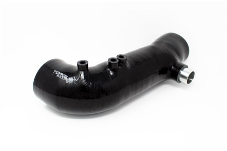 Torque Solution Turbo Inlet Hose Black (Recirc): 02-07 WRX / 04-20 STI / 05-09 Legacy GT (3in Inlet)