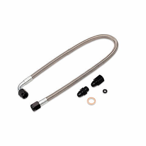 IAG Rotated Kit Braided Power Steering Line - 02-07 WRX / 04-07 STI