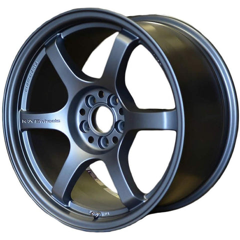 Rays Gramlight 57DR 17x9 +12 5x114.3 Gun Blue