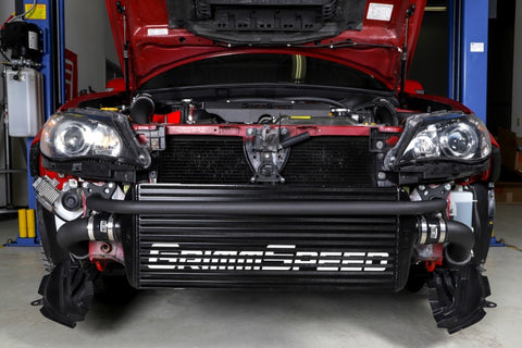 GrimmSpeed - Subaru 08-14 STI - Front Mount Intercooler Kit (Black Core / Black Pipe)