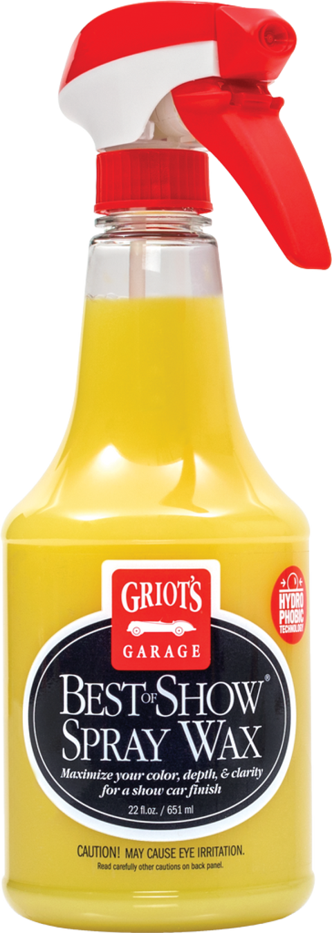 Griots Garage Best of Show Spray Wax - 22oz - Single