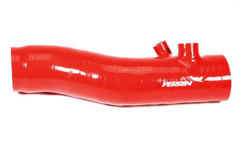 Perrin 3" Red Turbo Inlet Hose w/ Nozzle - Fits 2022-2024 Subaru WRX