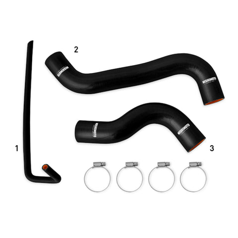 Mishimoto Subaru 15-21 WRX / 14-18 FXT - Silicone Radiator Coolant Hose Kit - Black