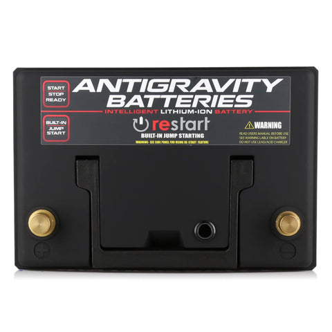 Antigravity Batteries - Group 27 Lithium Car Battery w/Re-Start (40 amp hours, right-side terminal)