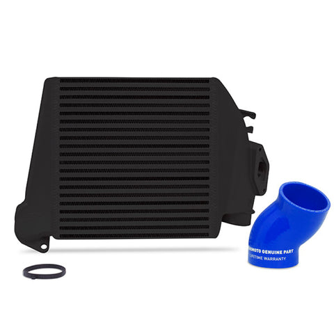 Mishimoto Subaru 08-14 WRX/Sti / 05-09 LGT/OBXT / 09-13 FXT - Top-Mount Intercooler Kit (Black Core & Blue Hoses)