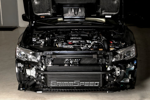 GrimmSpeed - Subaru 15-21 WRX - Front Mount Intercooler Kit (Black Core / Black Pipe)