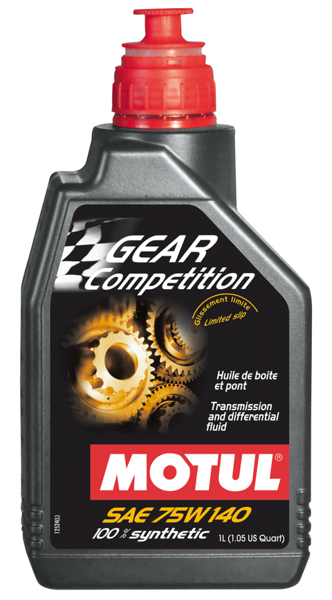 Motul 1L Transmision GEAR FF COMP 75W140 (LSD) - Synthetic Ester - Case of 12