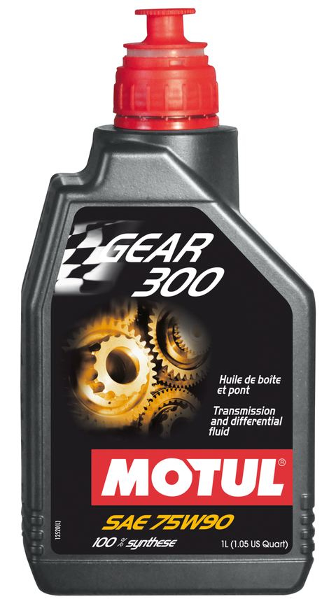 Motul 1L Transmission GEAR 300 75W90 - Synthetic Ester -