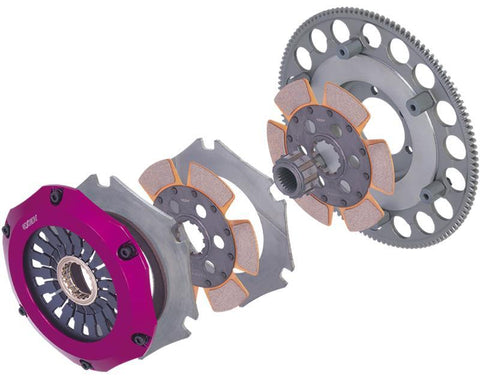 Exedy Hyper Compe-D Twin Cerametallic Clutch Sprung Center Disc - Fits 04-21 Subaru STI / 07-09 LGT 6spd