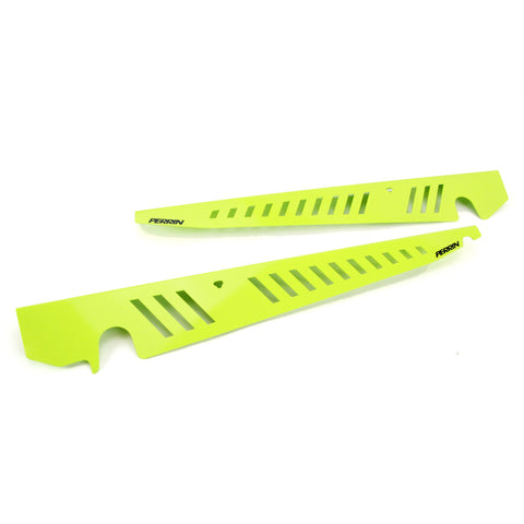 Perrin - Subaru 15-21 WRX & STI - Fender Shroud Set (Neon Yellow)