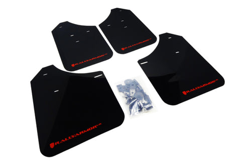 Rally Armor - Subaru 02-07 WRX/STI/RS/2.5i  - (Basic Black Mud Flap w/ Red Logo)