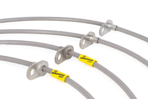 Goodridge Stainless Steel Brake Lines Kit - Fits 08-14 Subaru Impreza STI