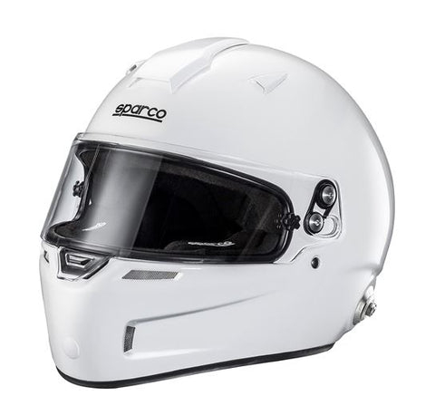 Sparco - AIR PRO RF-5W Racing Helmet - (XL-Large - White)