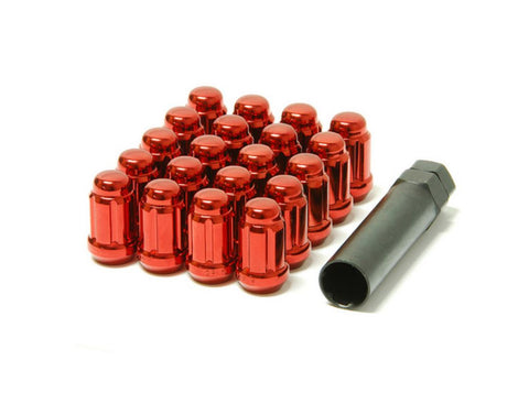 Muteki - universal - Lug Nuts 12x1.25 Closed End (Red)