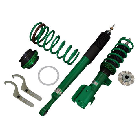 Tein - 0.9"-2.9" x 0"-3.2" Street Basis Z Front and Rear Coilover Kit - Subaru WRX 08-14