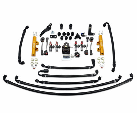 IAG - Subaru 08-14 WRX - PTFE Flex Fuel System Kit w/ 2600cc Fuel Injectors (Gold)