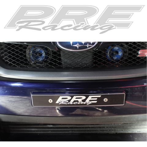 PREracing - Front License Plate Delete - Subaru 2008-2014 WRX/STI/Impreza