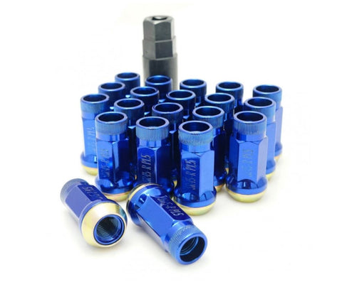 Muteki - SR45R Open Ended Lug Nuts 12X1.25 - (Blue)