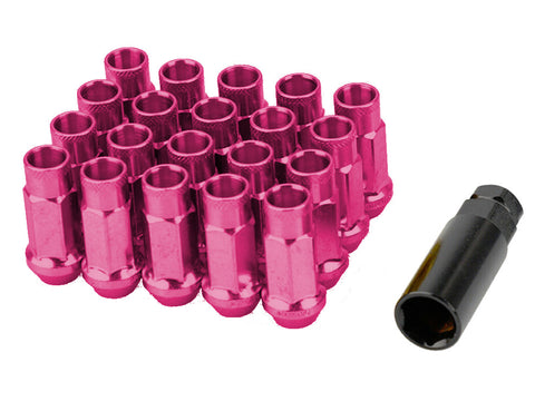 Muteki - SR48 Open Ended Lug Nuts 12X1.25 - (Chrome Pink)