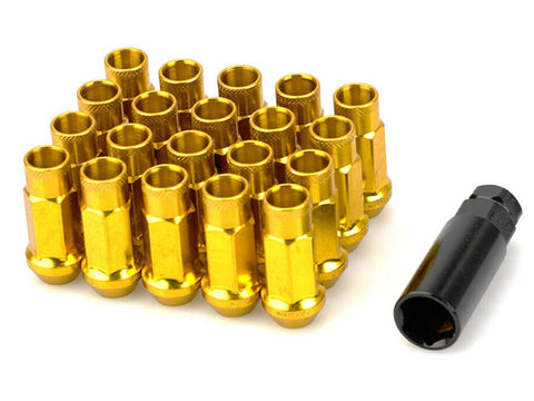 Muteki - SR48 Open Ended Lug Nuts 12X1.25 - (Chrome Yellow)