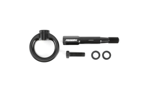 Perrin - Suabru 15-21 WRX/STI - Front Tow Hook Kit (Black)