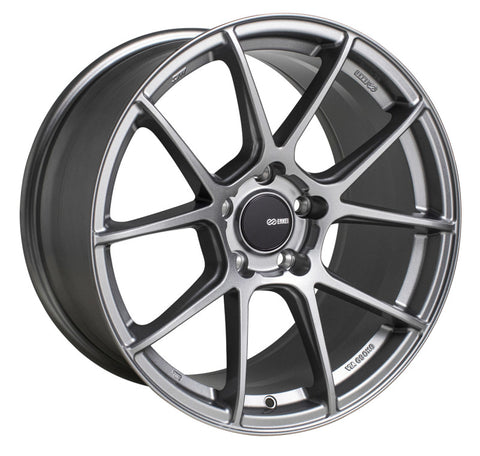 Enkei TS-V 18x8.5 5x100 45mm Offset 72.6mm Bore Storm Grey Wheel