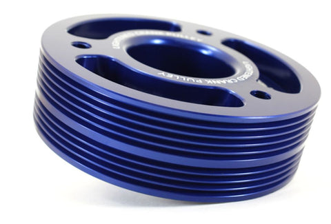 GrimmSpeed Subaru - Lightweight Crank Pulley (Blue)