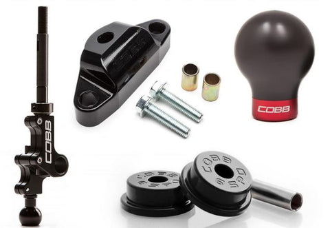 Cobb Subaru 06-09 Legacy Spec B 6MT Stage 1+ Drivetrain Package - Stealth Black Knob