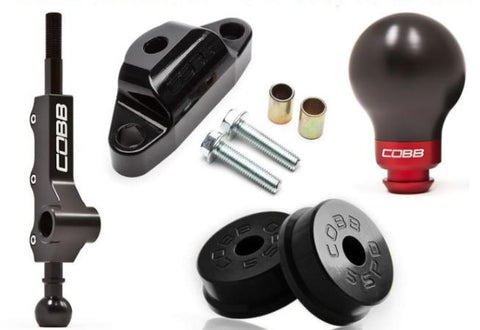 Cobb Subaru 02-07 WRX 5MT Stage 1+ Drivetrain Package w/ Wide Barrel Shifter - (Race Red knob)