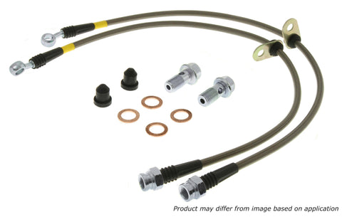 StopTech - Stainless Steel Rear Brake Lines - Subaru 08-17 STI / 13-20 BRZ