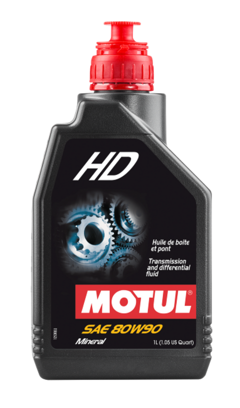 Motul 1L Transmision HD 80W90 - API GL-4 / GL-5 - Case of 12