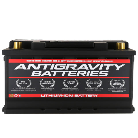 Antigravity Batteries - H8/Group 49 Lithium Car Battery w/Re-Start (60 amp hours)