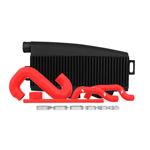 Mishimoto Subaru 02-07 WRX/04-07 STi - Top-Mount Intercooler Kit (Black Core & Red Hoses)