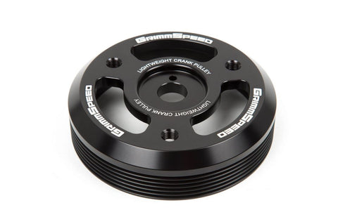 GrimmSpeed - Subaru 15-20 BRZ / 15-21 WRX - Lightweight Crank Pulley (Black)