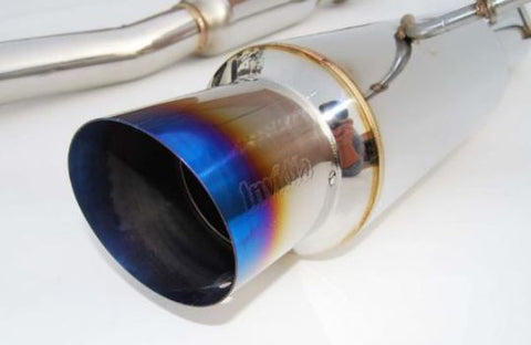 Invidia - Subaru 02-07 WRX/STi - 76mm N1 REGULAR Titanium Tip Cat-back Exhaust