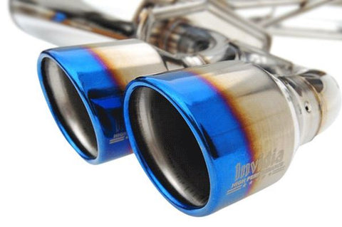 Invidia - Subaru 08-14 WRX STi - Dual Q300 Titanium Tip Cat-back Exhaust