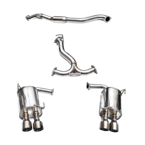 Invidia - Subaru 15-21 STI-  Stainless Steel Quad Tip Cat-Back Exhaust System