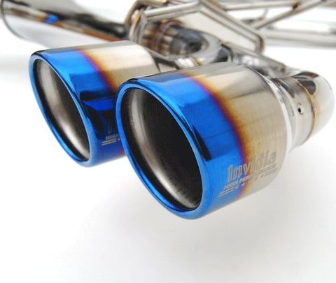 Invidia - Subaru15-21 WRX/STI - Q300 Stainless Steel Cat-Back Exhaust System with Quad Rear Exit