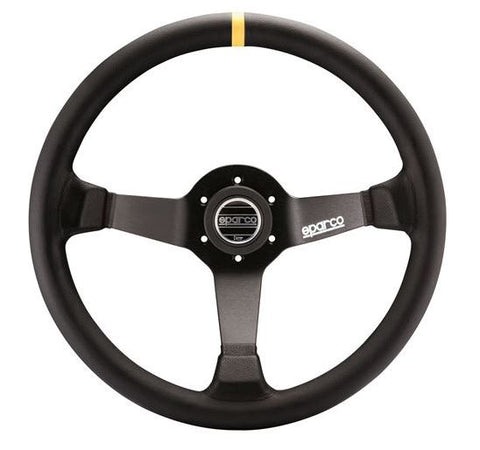 Sparco - R345 Steering Wheel - (Black Leather)