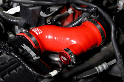 GrimmSpeed - Subaru 15-21 STi - Post MAF Hose Kit (w/ OEM Sound Generator Tube - Red)